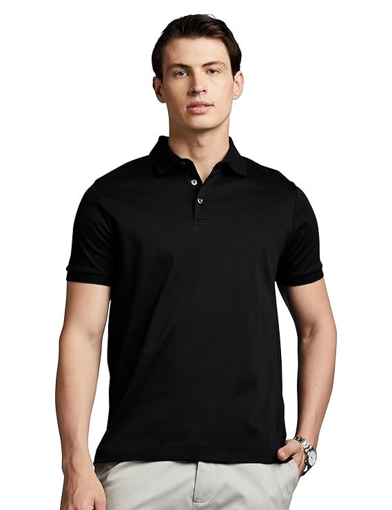 Symbol Premium Men's Solid Super Soft Classic Polo T-Shirt: Regular Fit