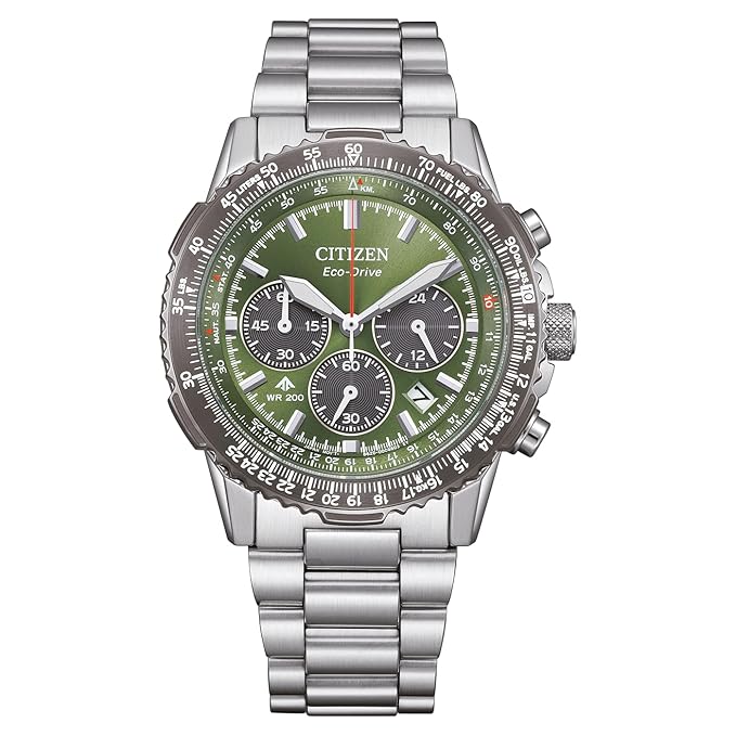 Citizen Analog Green Dial Men's Watch-CA4664-60W