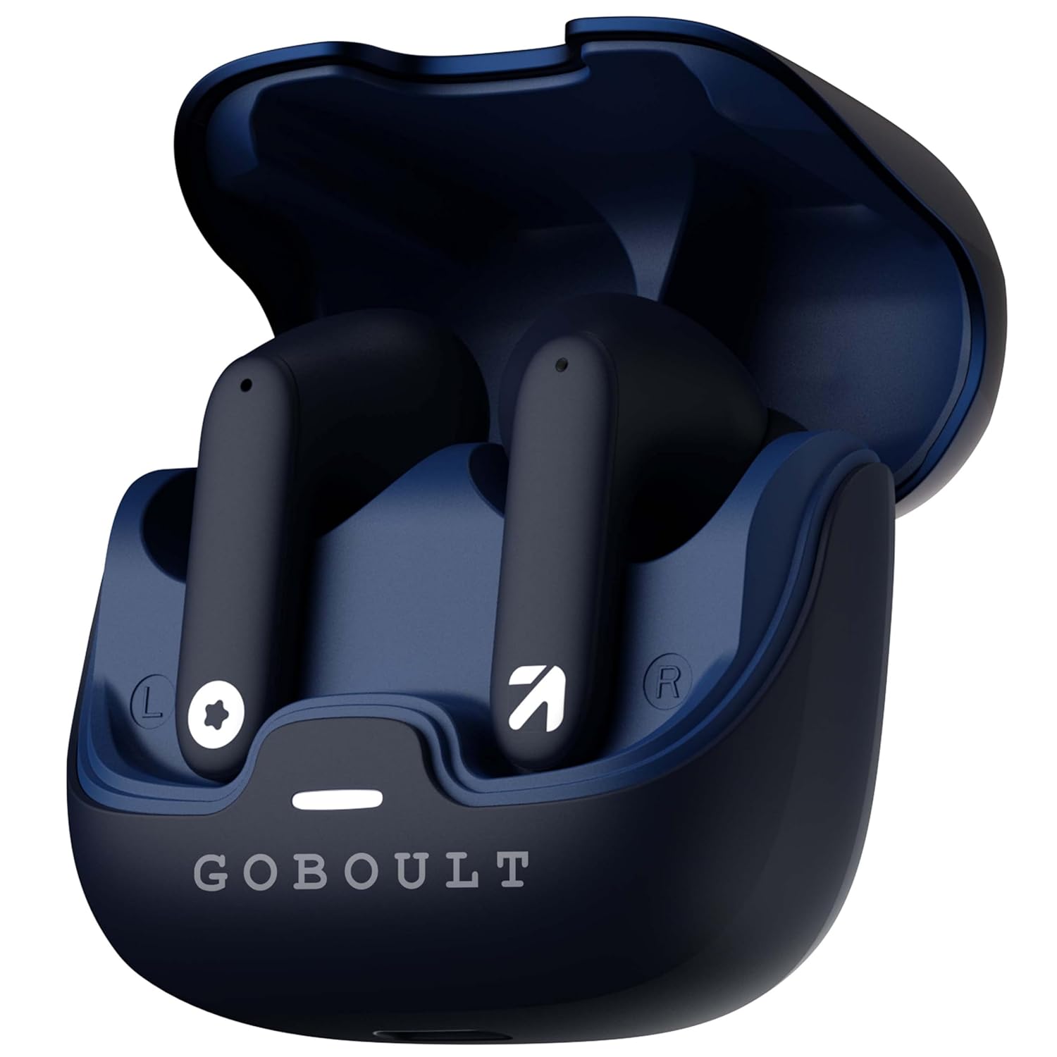 GOBOULT Z40 True Wireless in Ear Earbuds with 60H Playtime, Zen™ ENC Mic, Low Latency Gaming, Type-C Fast Charging, Made in India
